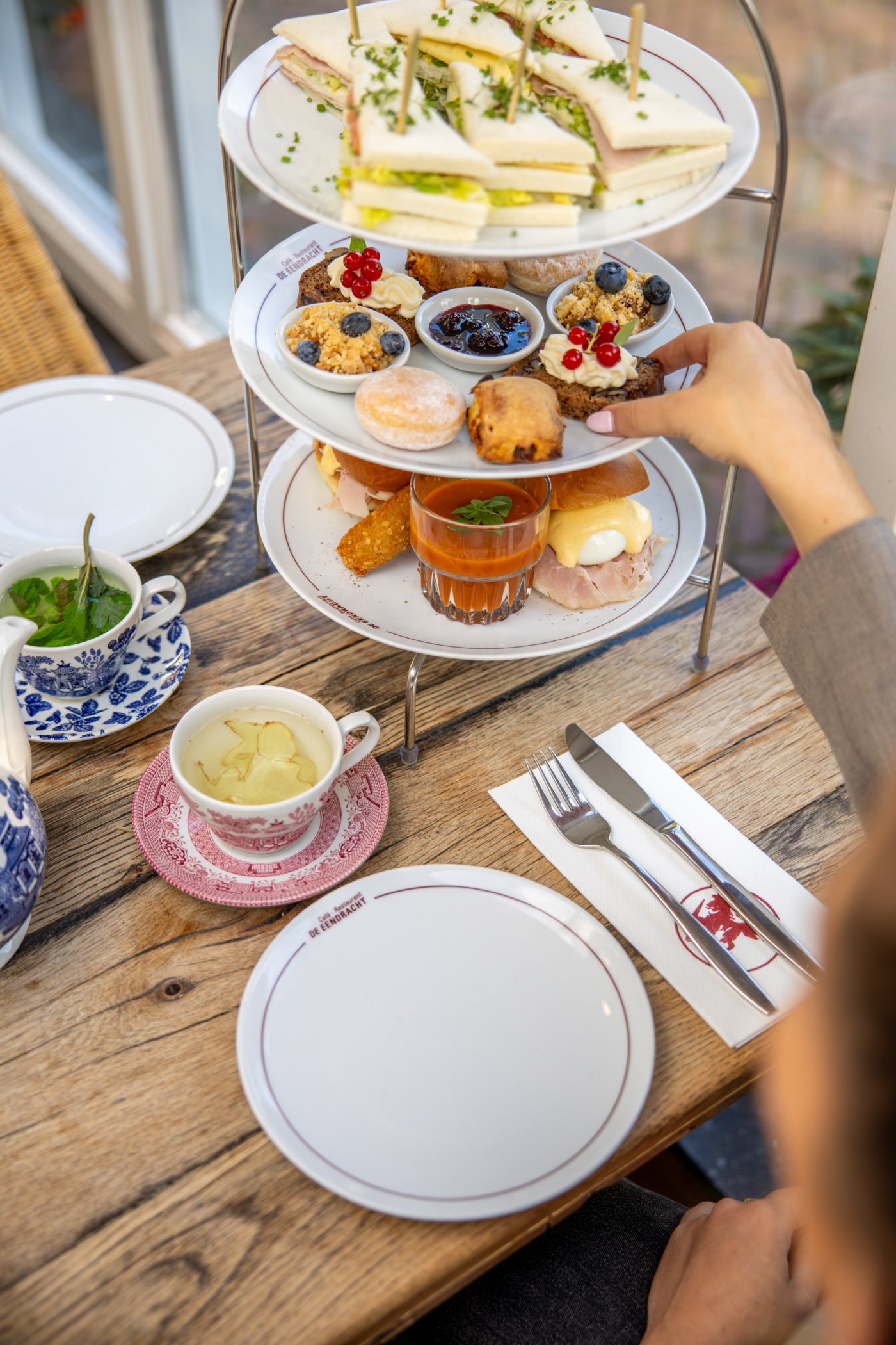 High Tea in de Hofvlietvilla